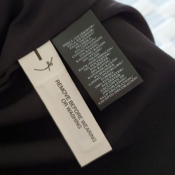 NWT Ann Taylor Black Lace Pencil Skirt - Picture 8 of 8